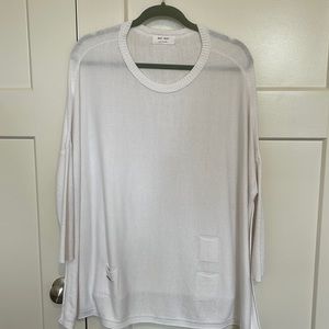 White mer sea top. Hippie chic